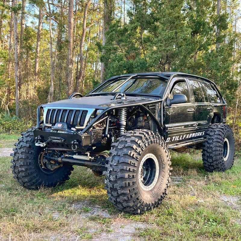 Io Series Hidden Winch Bumper – Jeep WJ (1999–2004)