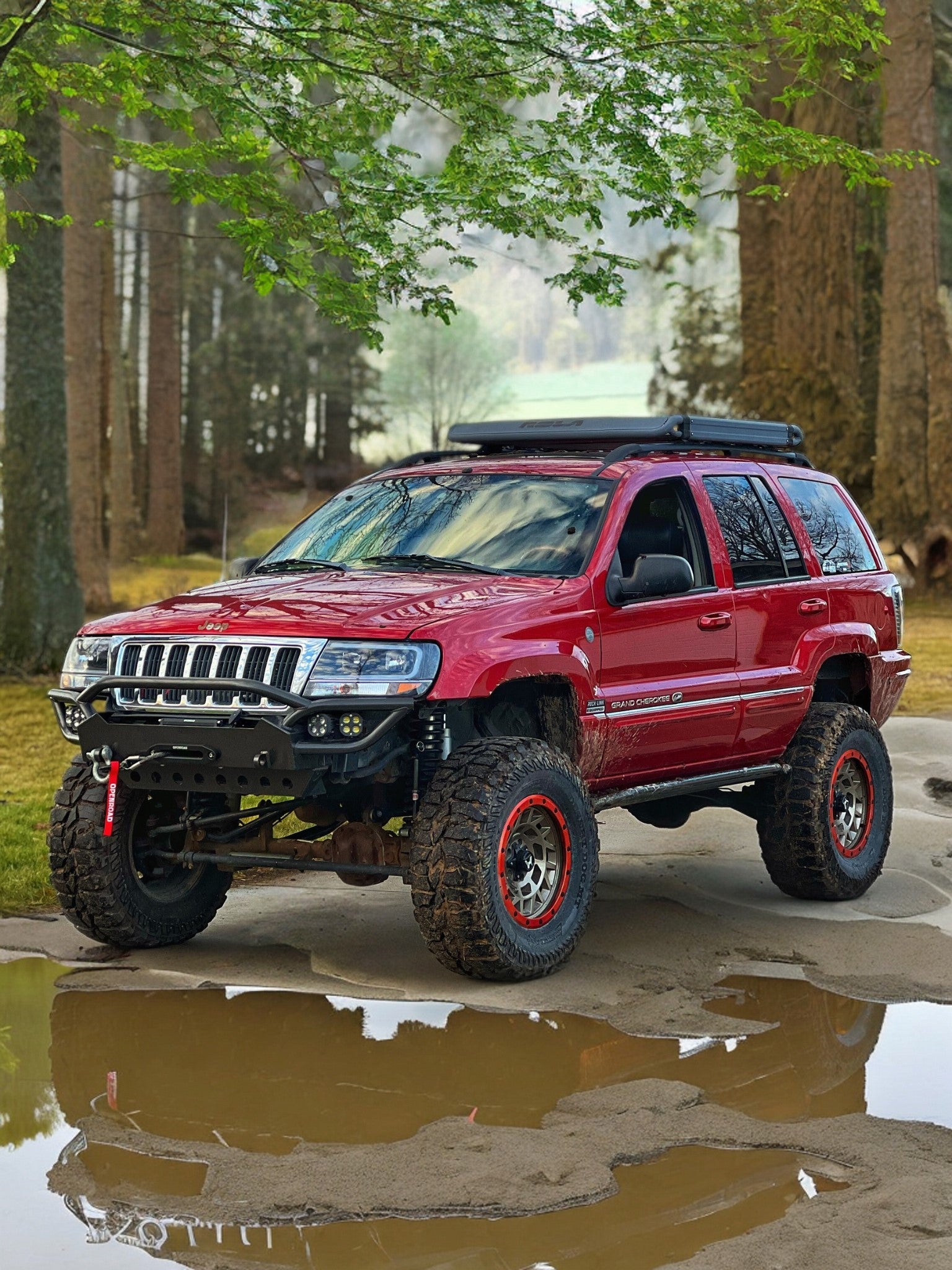 WJ Hidden winch bumper — D.TillFabworks