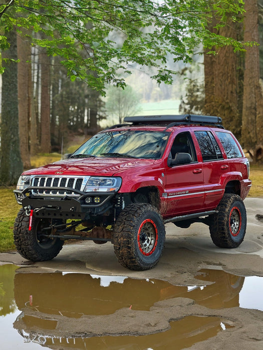 WJ Hidden winch bumper