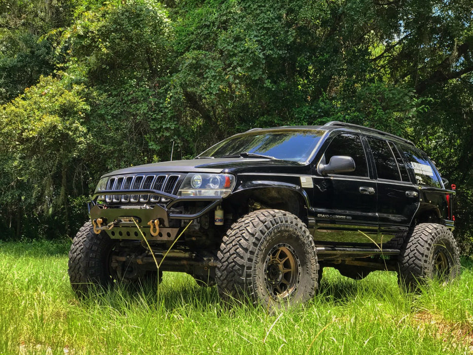 WJ Hidden winch bumper