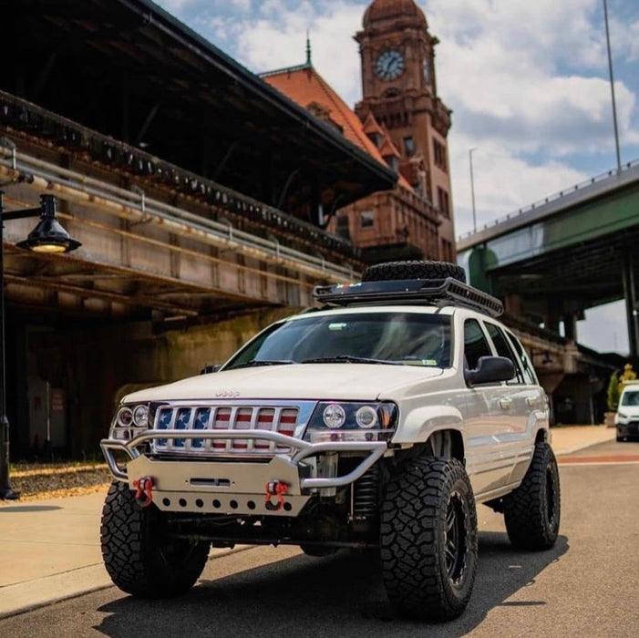 WJ Hidden winch bumper