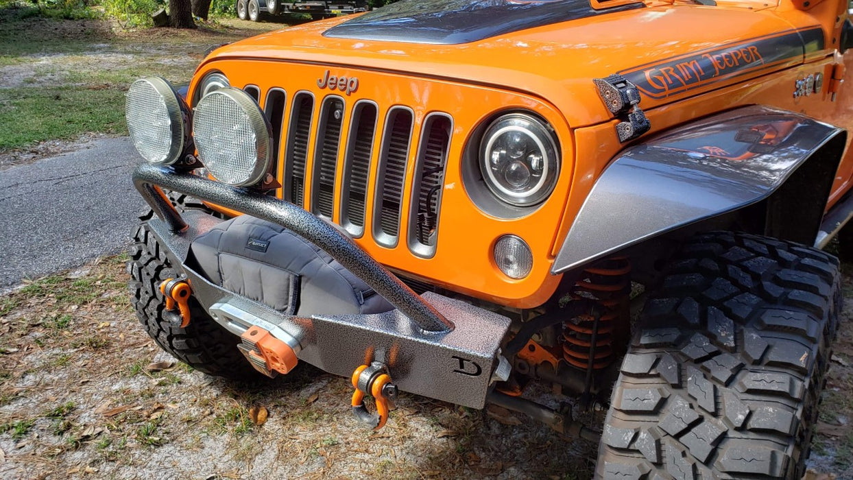 JK Stubby winch bumper