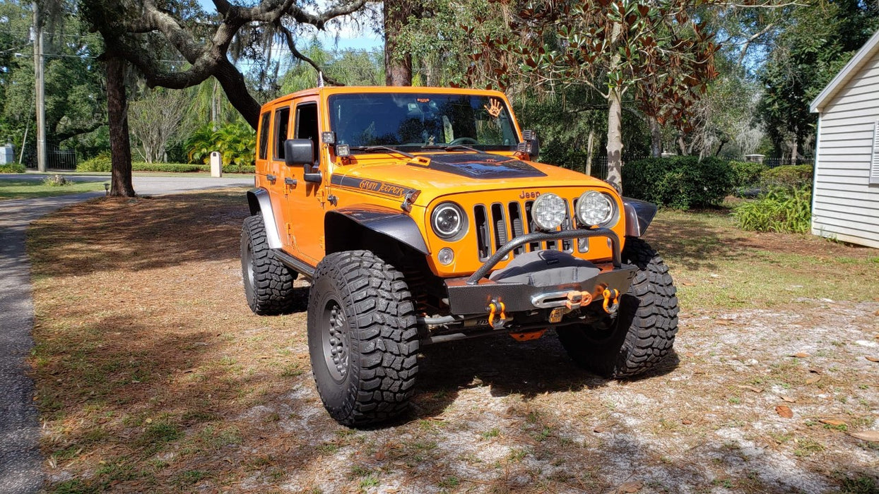 JK Stubby winch bumper