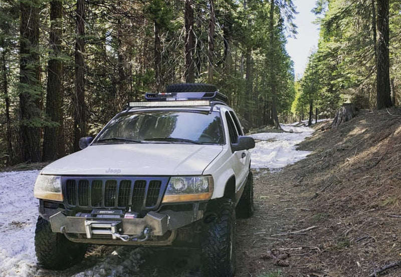 WJ Hidden winch stubby bumper