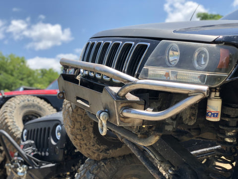 WJ Hidden winch bumper